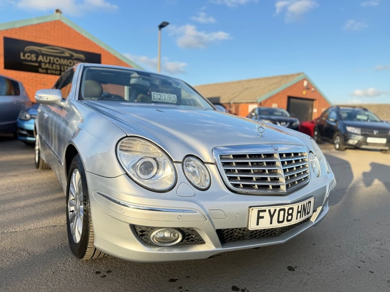 2008 Mercedes-Benz E Class E220 CDI Elegance 4dr Tip Auto SALOON Diesel Automatic