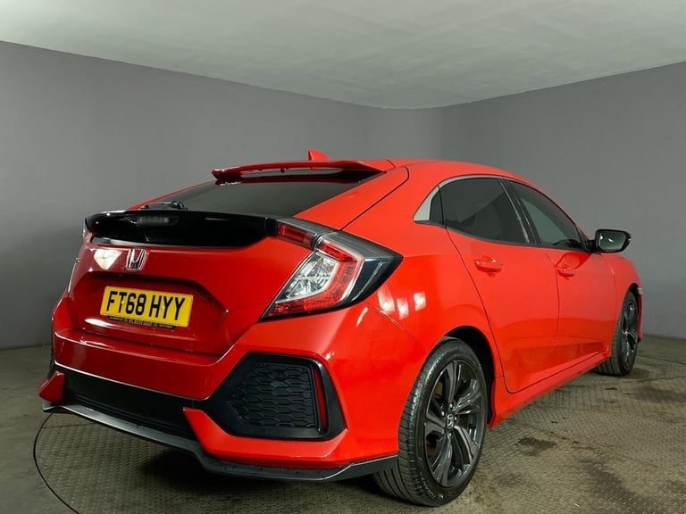 2019 68 HONDA CIVIC 1.0 VTEC TURBO SR HATCHBACK 5DR PETROL MANUAL EURO 6 (S/S) (