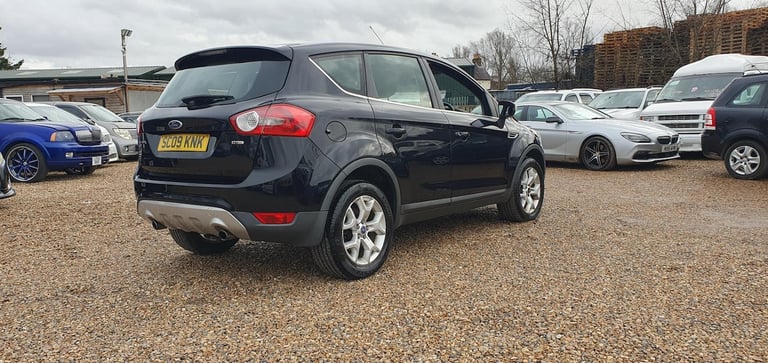 2009 FORD KUGA 2.0 TDCi ZETEC 5 DOOR 6 SPEED MANUAL BLACK