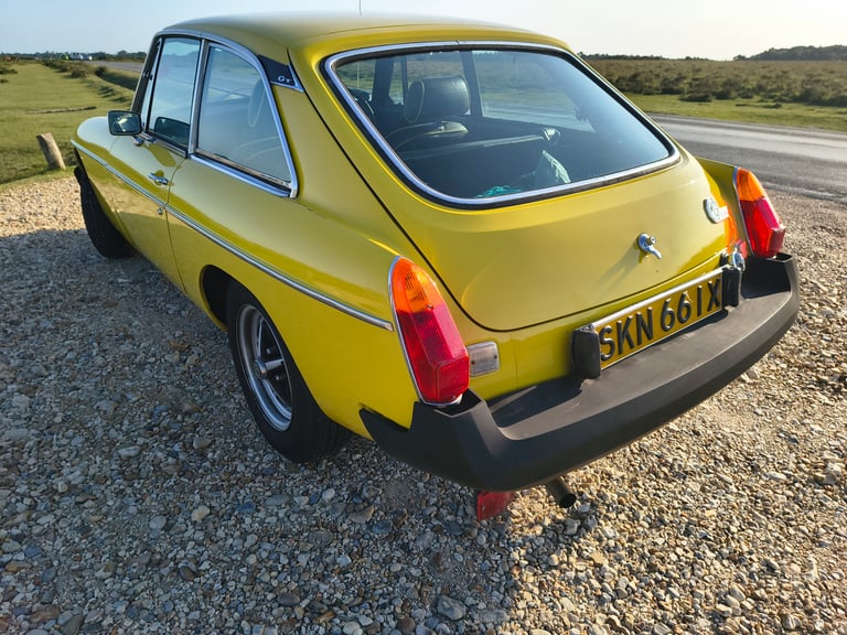 MGB GT Overdrive 1981
