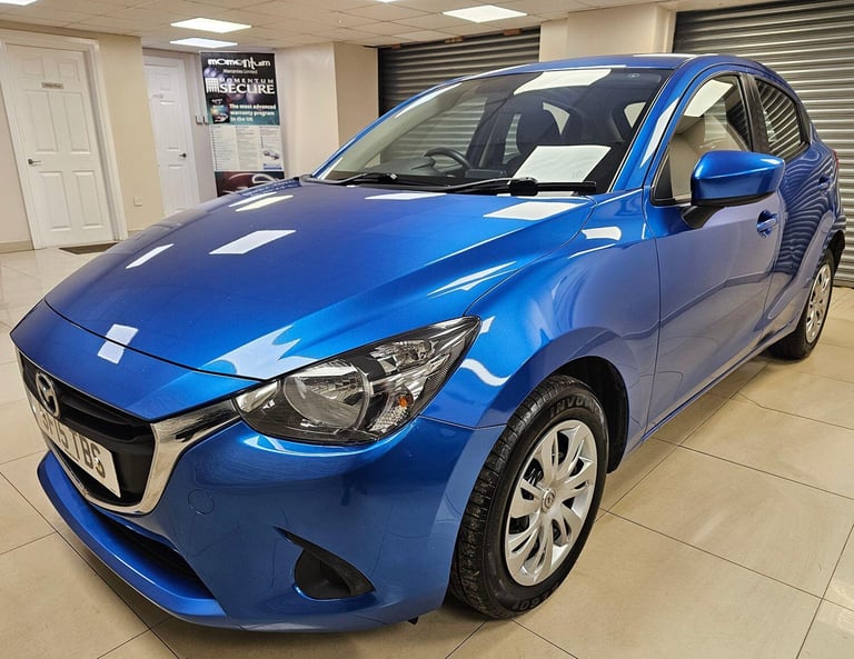 MAZDA MAZDA2 1.5 SKYACTIV-G SE Blue Manual Petrol 2015 WARRANTY 12 MONTHS MOT