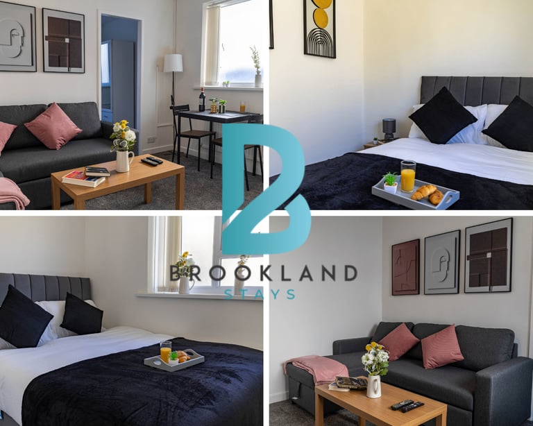 image for Flat 6 Blackpool | Simple 1-BR Flat in Blackpool | Wi-Fi, Kitchen