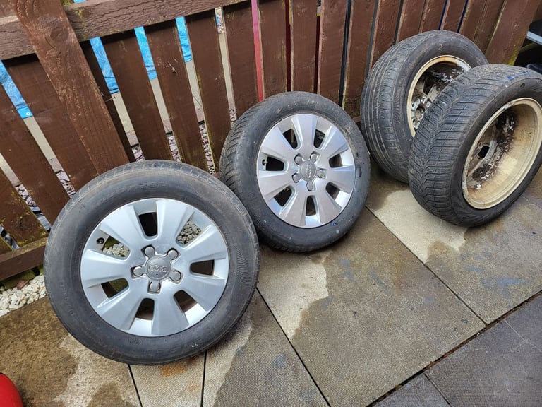 AUDI 15" GENUINE ALLOYS 