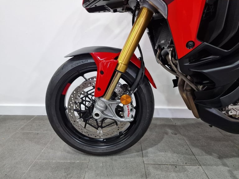 2022 Ducati Multistrada V4 Pikes Peak, Evotech Extras, Full Titanium Termignoni