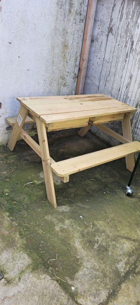 image for Sand and water bench for kids 