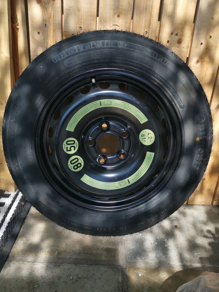 Mercedes C class spare wheel