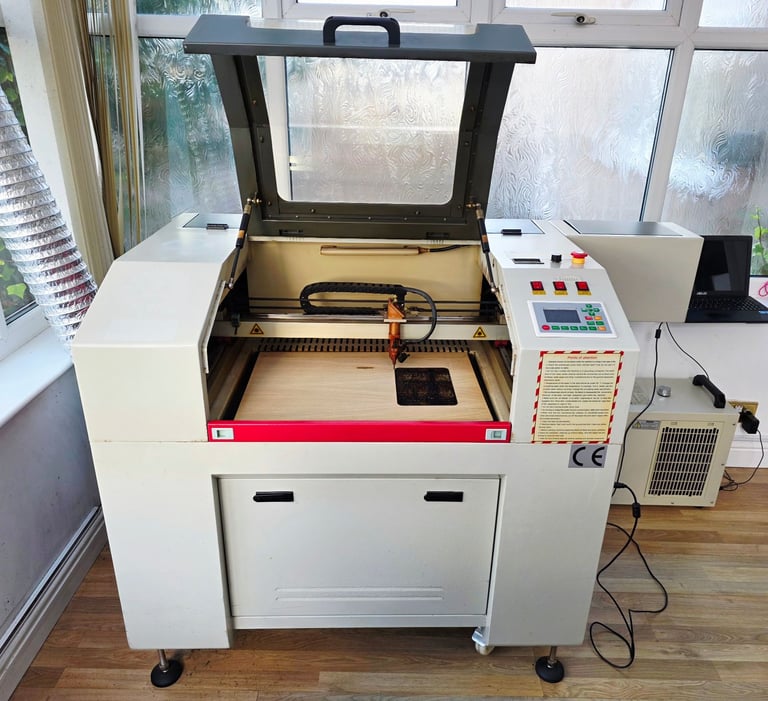 ML6040 100W CO2 Laser cutter Laser cutting Laser engraver Laser engraving machine 