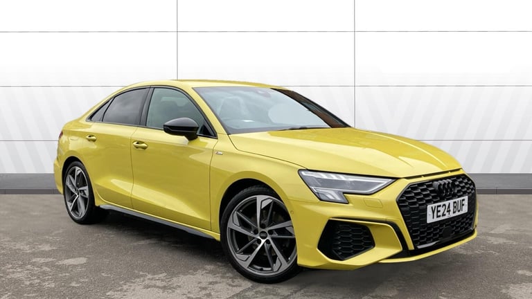 2024 Audi A3 35 TFSI Black Edition 4dr Petrol Saloon Saloon Petrol Manual