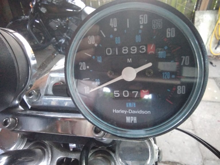 CLASSIC Harley-Davidson, 1980, 1000 (cc) MOTORBIKE