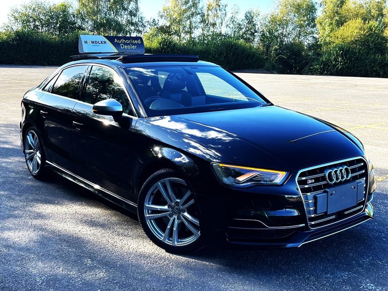 2015 Audi S3 2.0 TFSI S Tronic quattro Euro 6 (s/s) 4dr (Nav) ULEZ PANROOF HISPEC LEATHE SALOON P...