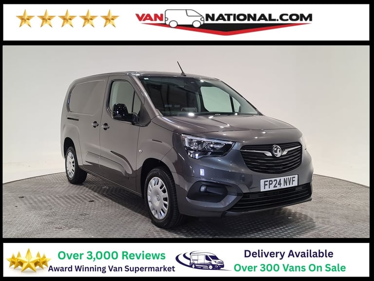 2024 Vauxhall Combo 1.5 TURBO D 2300 PRO P/V L2 H1 100 BHP LWB Panel Van Diesel Manual