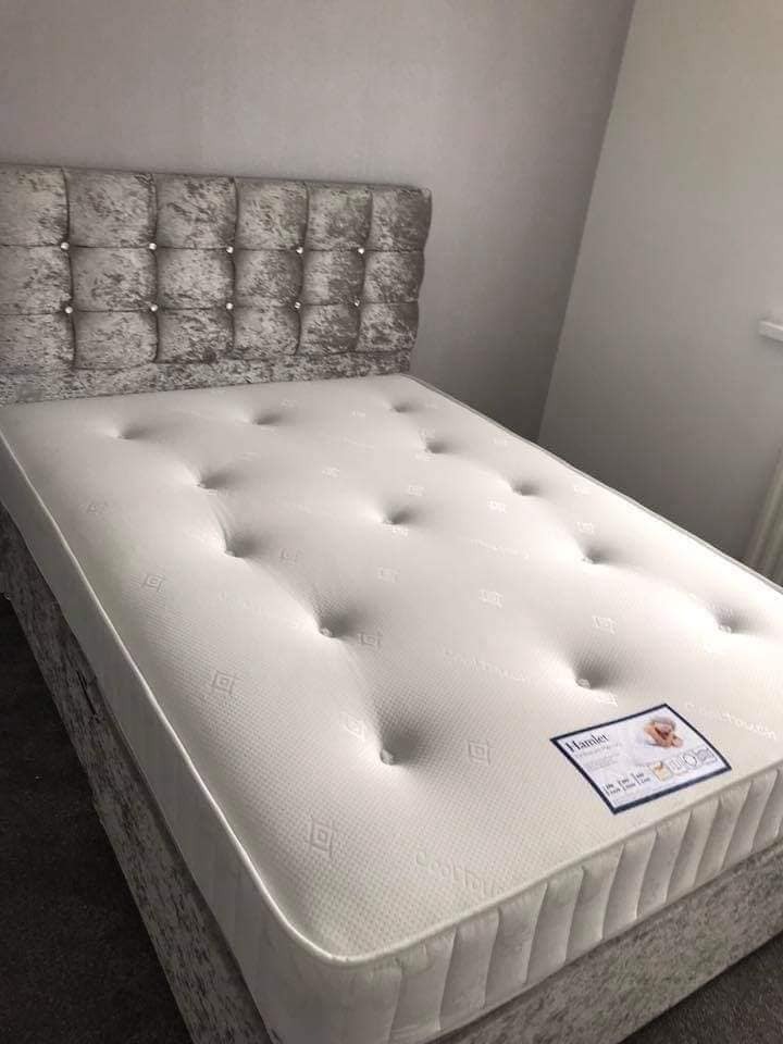 Divan Beds with headboard and mattress in Newcastle, Tyne and Wear