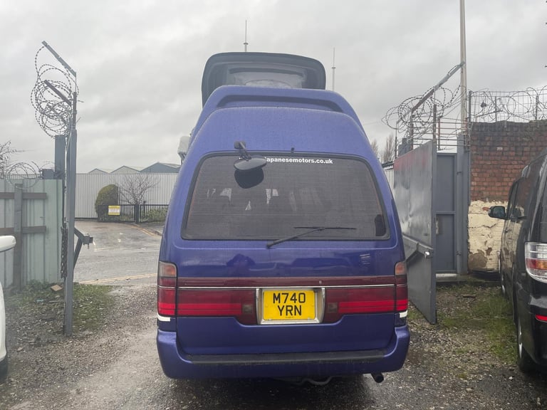 Toyota Hiace 3.0 TD Auto Super Custom LWB 6 berth 8 Seater Pop Top Camper van 