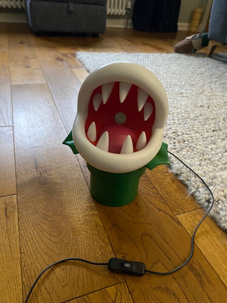 Super Mario Piranha Plant Lamp