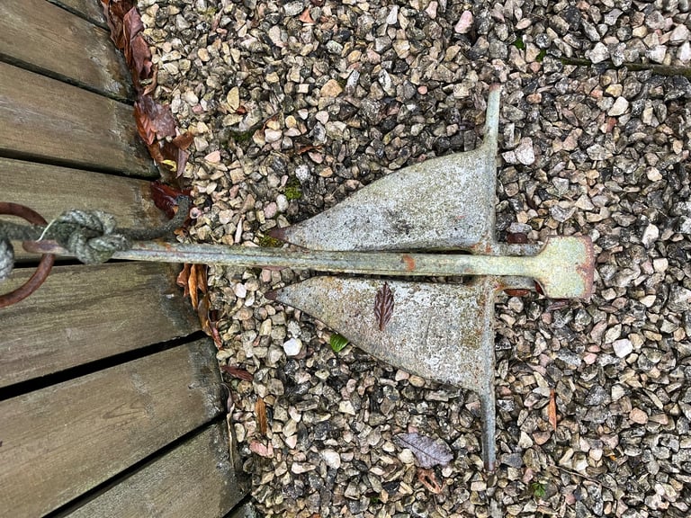 2 boat anchors & floats