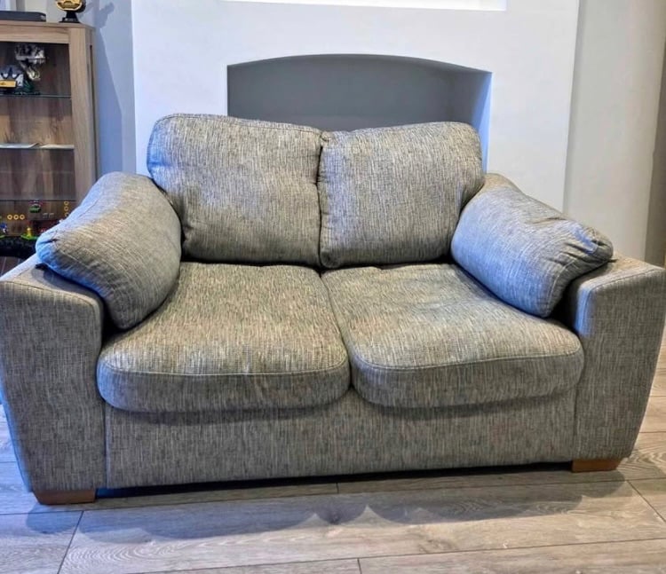 image for Grey 2 seater sofa, excellent condition, can deliver locally if needed