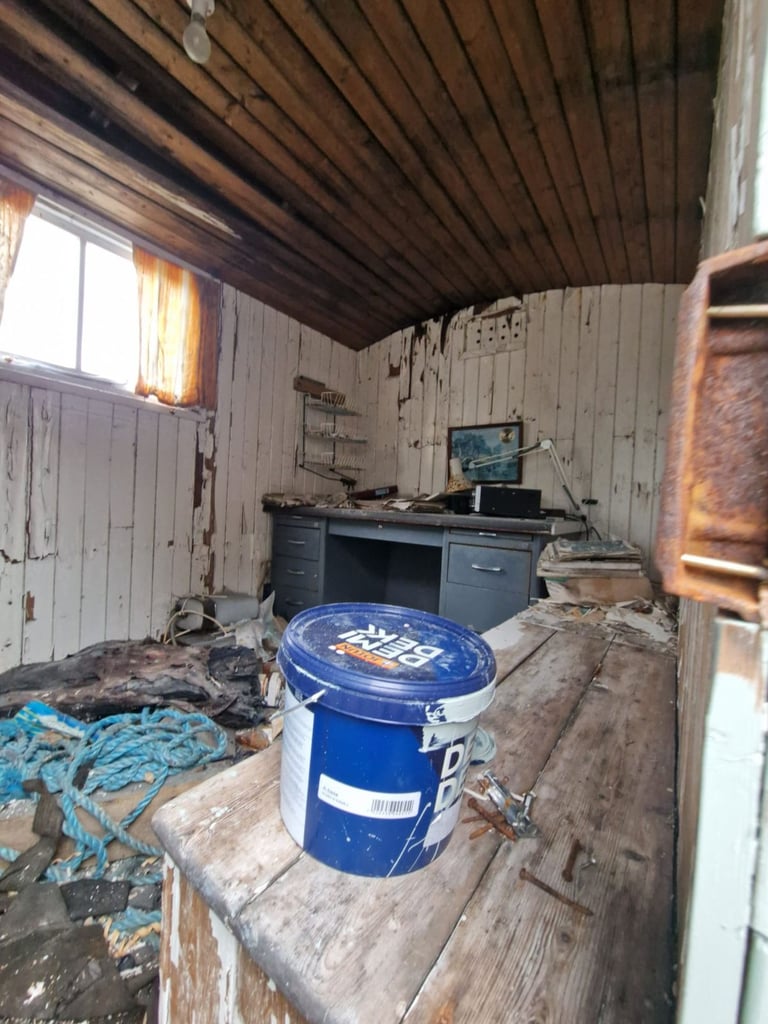 Original antique shepherds hut