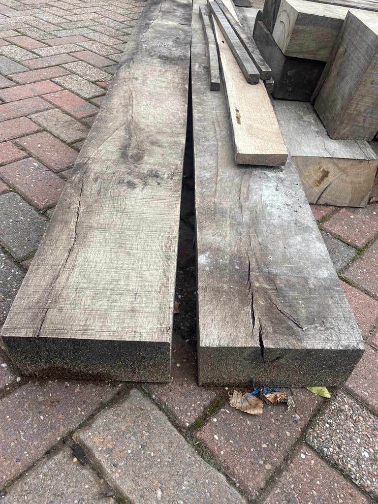 Oak sleepers 