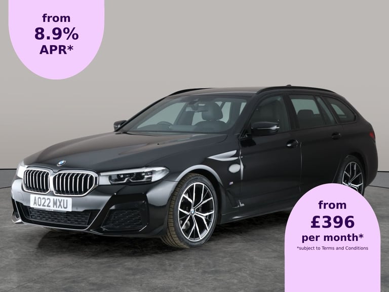 image for 2022 BMW 5 Series 2.0 520d MHT M Sport Touring 5dr Diesel Hybrid Steptronic xDrive Euro 6 (s/ Est...