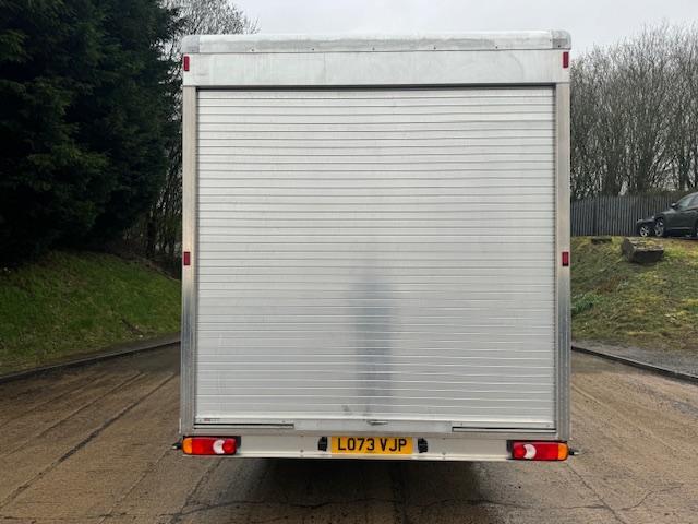 2024 ISUZU N75.190 Euro 6 19ft6 box covered car transporter 1477kms manual a/c
