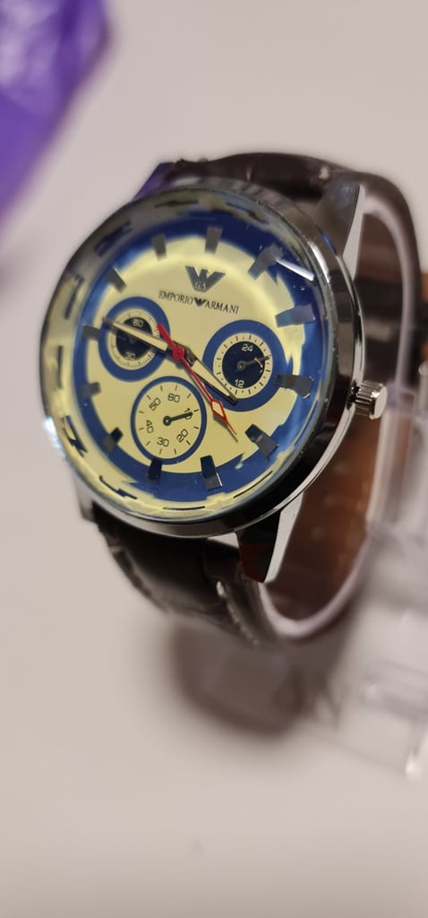 Men armani watch class