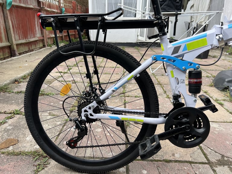 Mountain folding bicycle