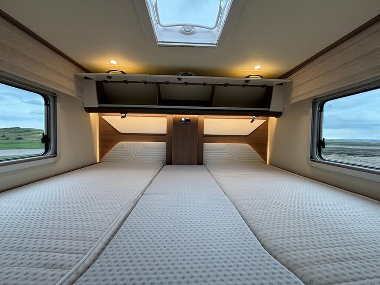 2023 Auto Fiat Burstner Lyseo T727G Harmony Rear Fixed double or 2 x single beds