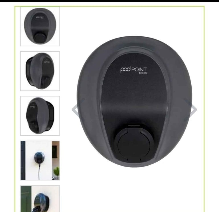 image for Pod point solo 3s untetherd 7w ev charger 