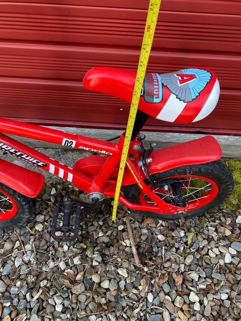 Toddler’s Red Fireman Bike