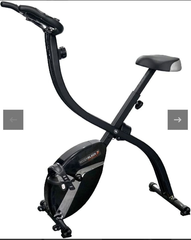 New roger black folding exercise bike Delivered