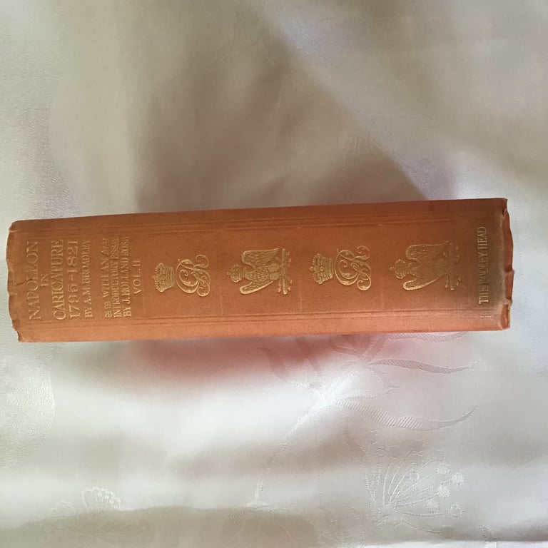 Antique ‘Napoleon in Caricature 1795-1821 vol.11 Hardcover published 1911