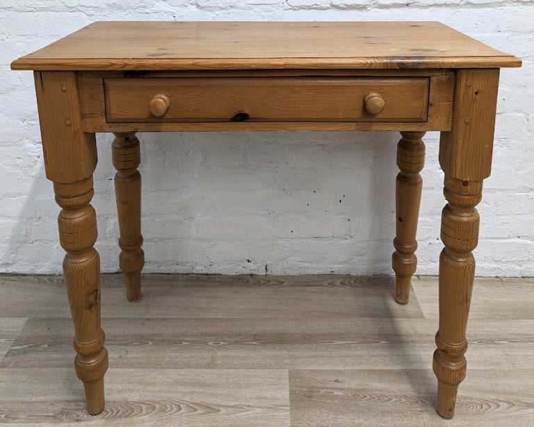 Victorian Style Solid Pine Side Table (DELIVERY AVAILABLE) | in East End,  Glasgow | Gumtree
