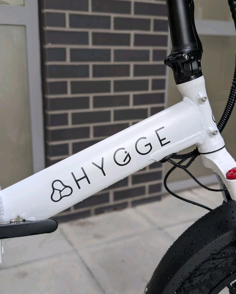 Hygge Vester Electric Folding eBike - white