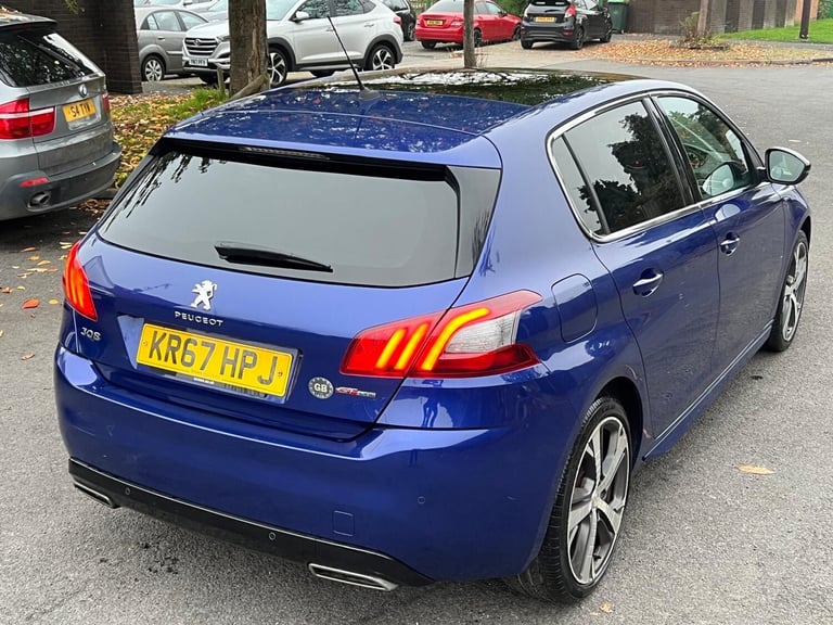 2017 Peugeot 308 1.2 PureTech 130 GT Line 5dr HATCHBACK Petrol Manual