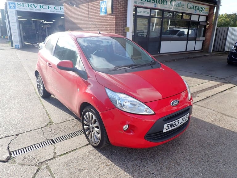 image for 2013 63 FORD KA 1.2 ZETEC HATCHBACK 3DR PETROL MANUAL EURO 5 (S/S) (69 PS)