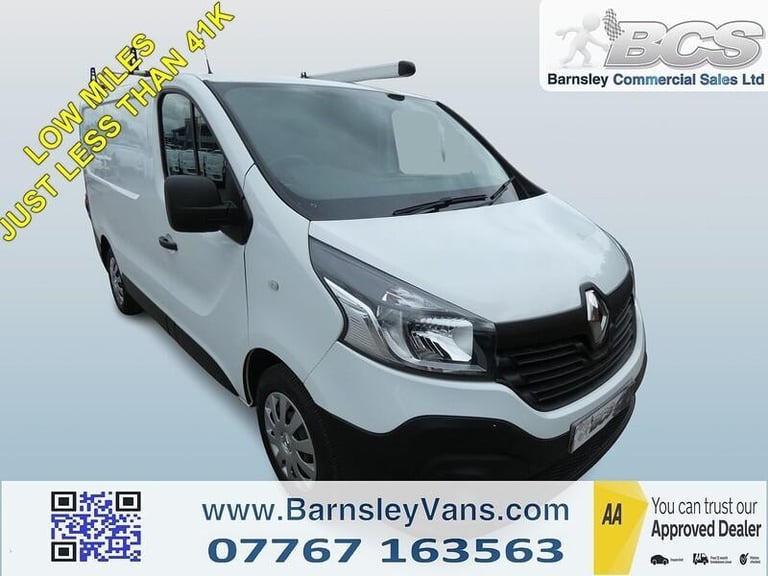2017 67 RENAULT TRAFIC 1.6DCI 27 BUSINESS L1H1 MEGA LOW MILES