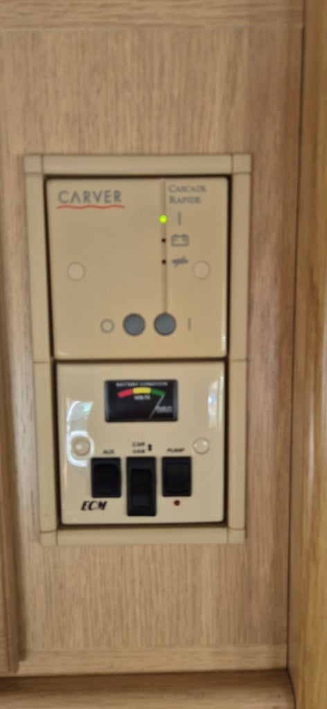 CARVER CASCADE RAPID gas and electric water heater for camper caravan motorhome boat.