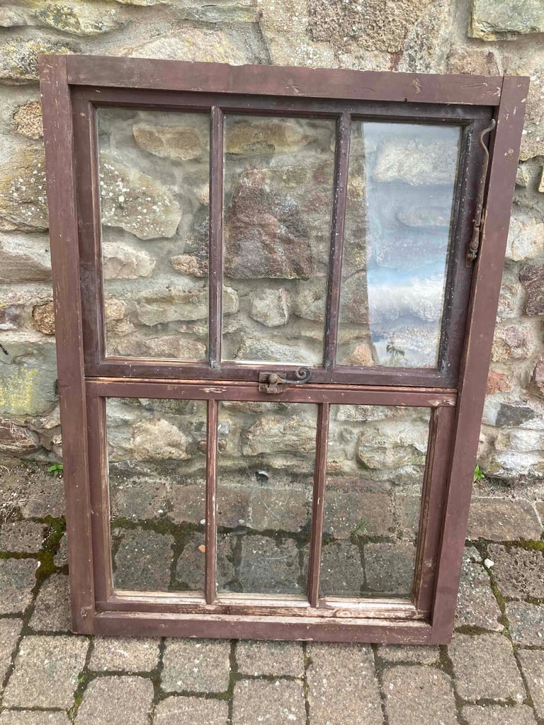 Single glazed victorian window