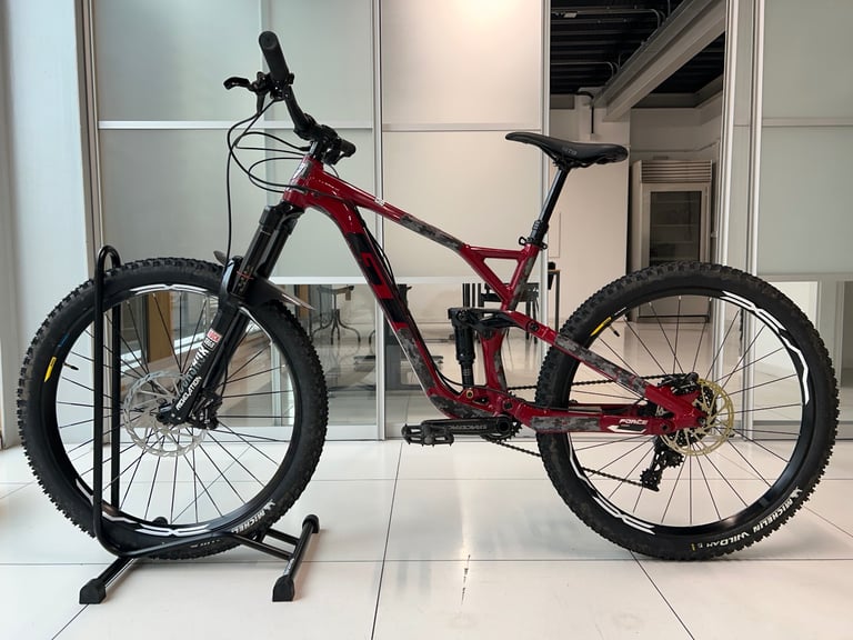 GT Force Comp Full Suspension Mountain Bike Men’s MTB Enduro Medium 27.5” Trail