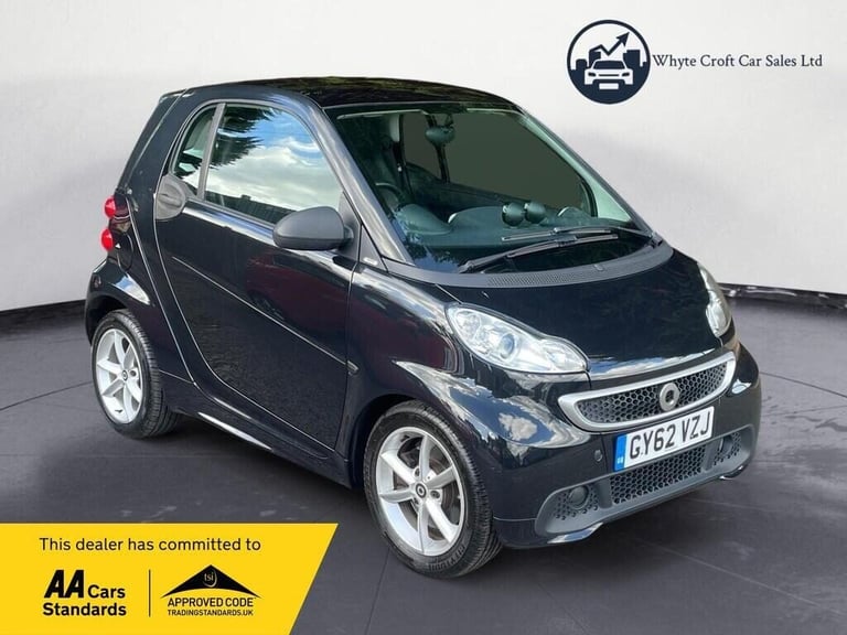 2012 smart fortwo 1.0 MHD Pulse SoftTouch Euro 5 (s/s) 2dr Coupe Petrol Automatic