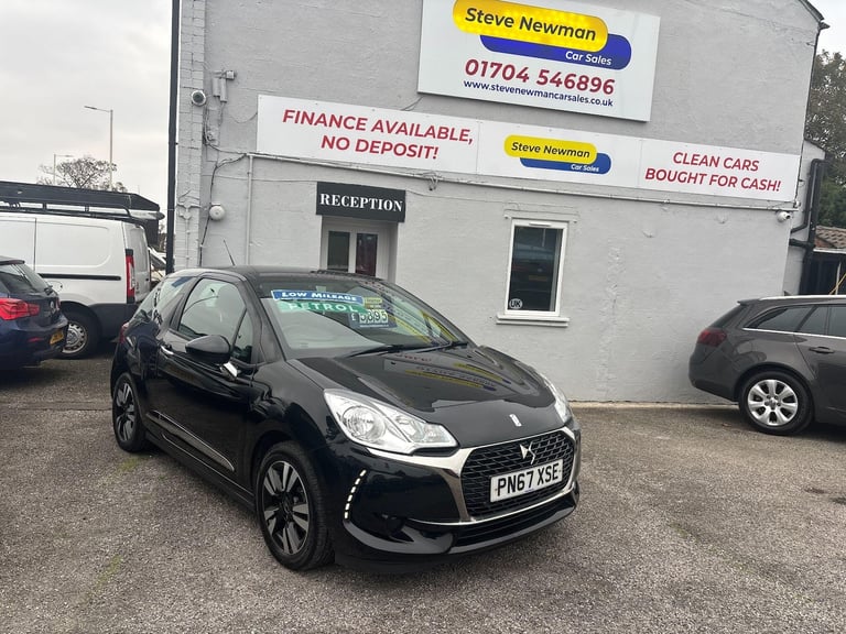 2017 DS Automobiles DS 3 1.2 PureTech Chic Euro 6 3dr HATCHBACK Petrol Manual
