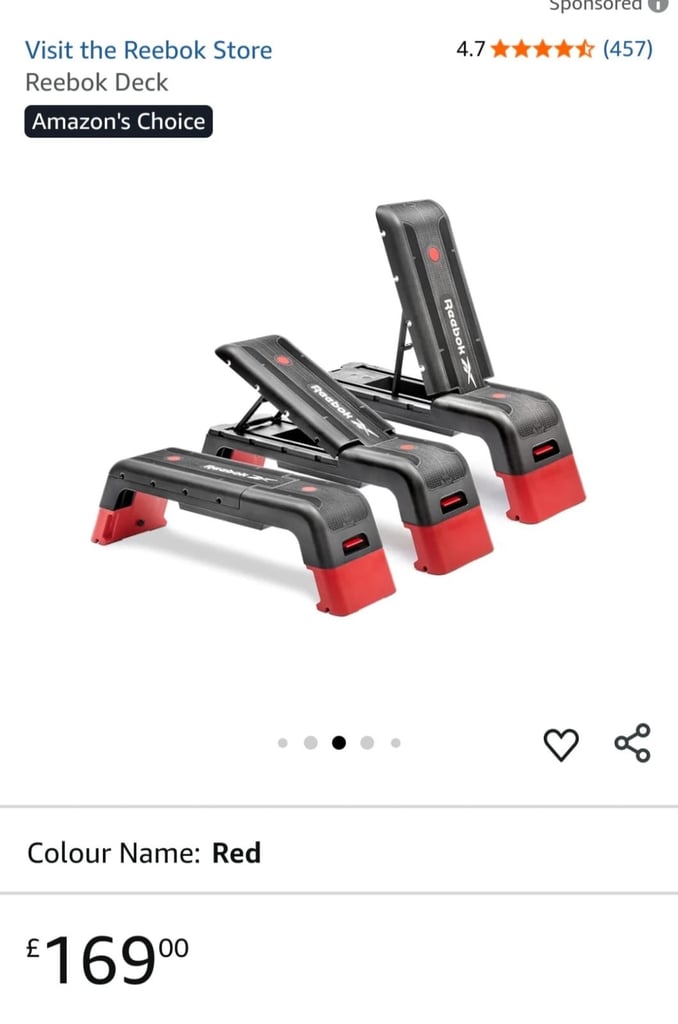 image for Reebok Deck Step Bench