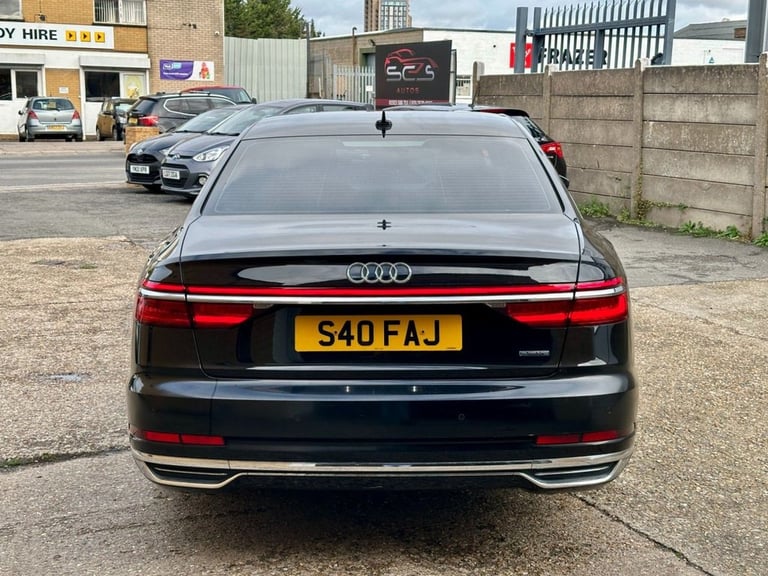 2018 Audi A8 3.0 TFSI V6 55 Saloon 4dr Petrol Tiptronic quattro Euro 6 (s/s) (340 ps) Saloon Petr...