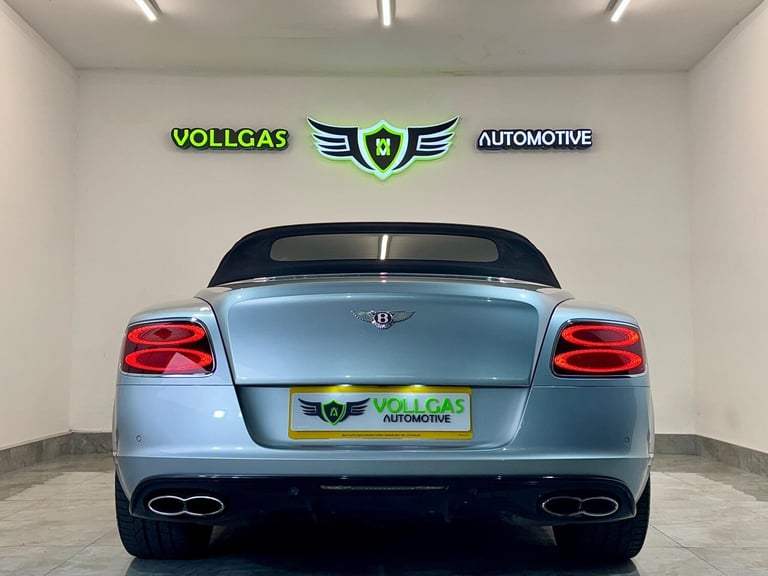 2015 Bentley Continental 4.0 V8 GTC S Auto 4WD Euro 5 2dr CONVERTIBLE Petrol Automatic