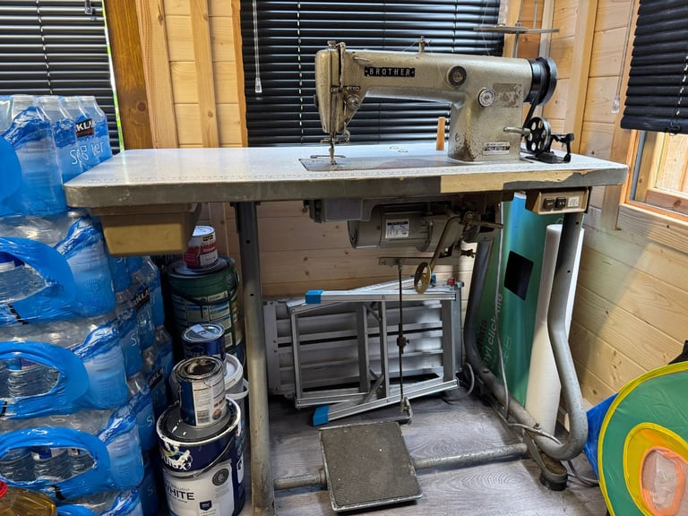 Brother DB2 B755 Industrial Sewing machine & Stand.