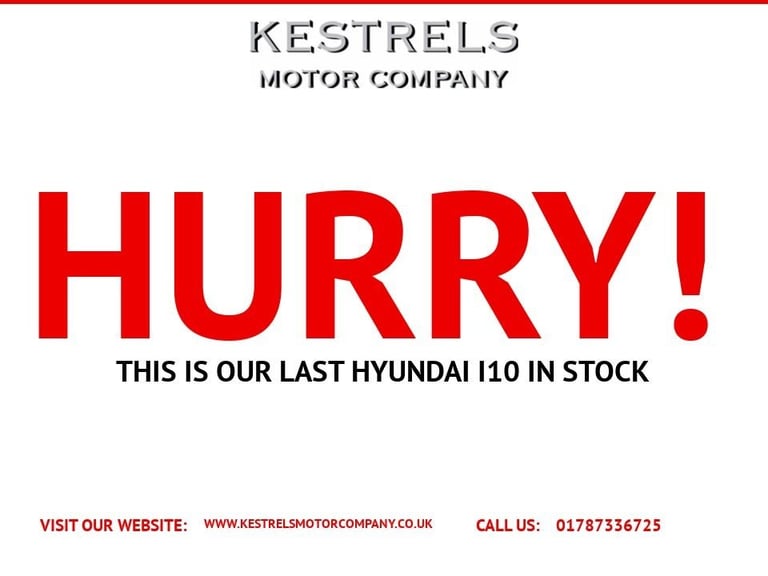 2015 Hyundai i10 1.0 SE Hatchback 5dr Petrol Manual Euro 5 (66 ps) Hatchback Petrol Manual