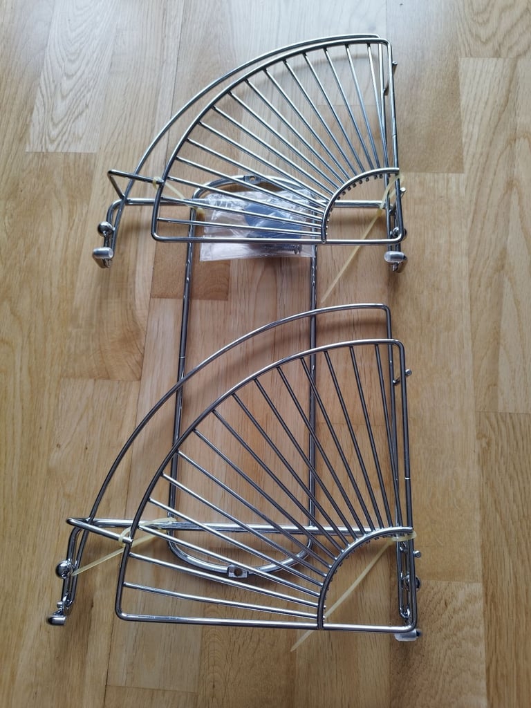 Shower Corner Shelves - Foldable