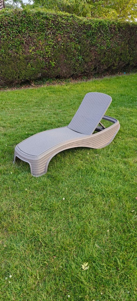 Sun lounger garden reclining chair new 2 available 