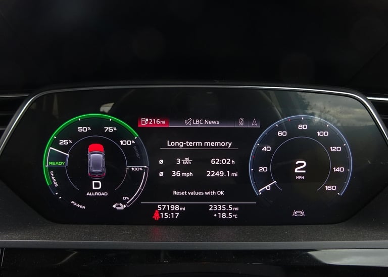 2021 71 REG AUDI E-TRON TECHNIK 55 QUATTRO ELECTRIC AUTO DAMAGED SALVAGE