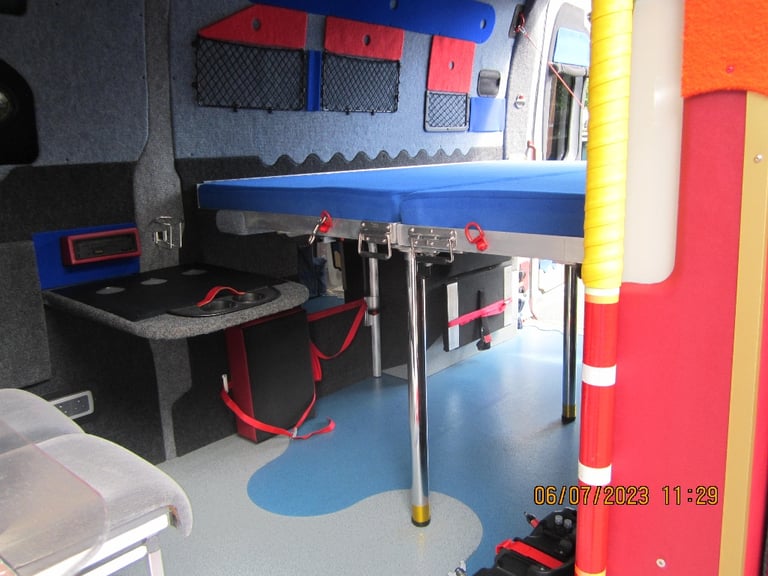 stunning unique custom movano camper/race van